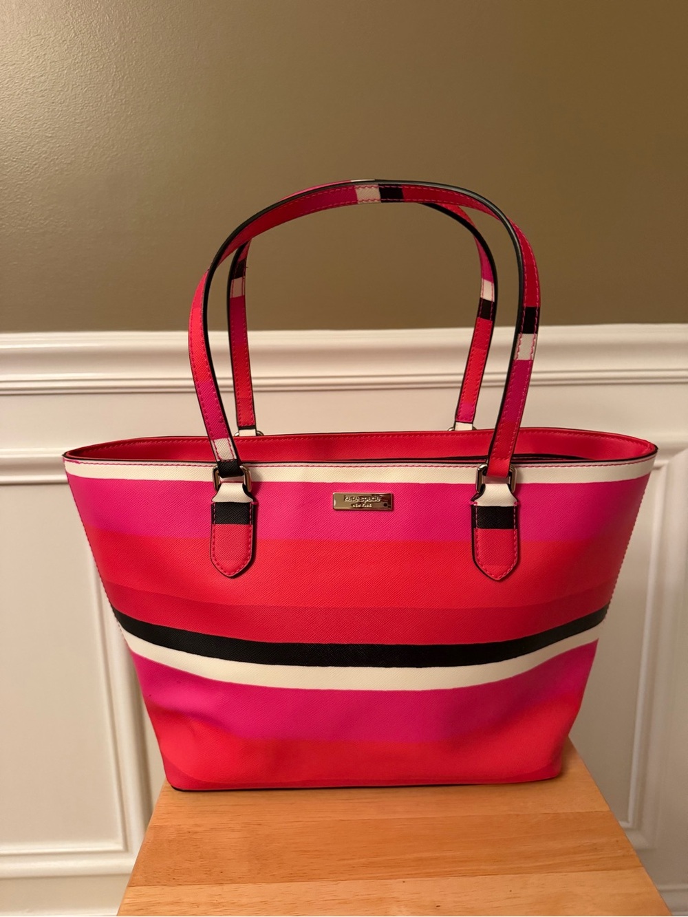 Kate Spade Laurel Way Bonita Stripe Bag